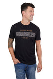 WRANGLER AARON MENS SHORT SLEEVE TEE - BLACK [SZ:S]