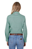 WRANGLER JENNA WOMENS LONG SLEEVE SHIRT - MULTI [SZ:8]