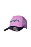 WRANGLER KRISTA HP PONYTAIL TRUCKER CAP - PINK/NAVY 