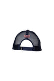 WRANGLER ROMY TRUCKER CAP - NAVY/PEACH 