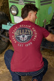 BULLZYE GAZ MENS SHORT SLEEVE TEE - RED [SZ:S]