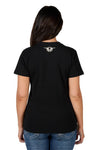 BULLZYE DIXON WOMENS SHORT SLEEVE TEE - BLACK [SZ:8]