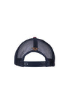 BULLZYE GAZ KIDS TRUCKER CAP - NAVY/RED 