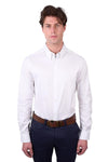 THOMAS COOK CALLUM MENS TAILORED LONG SLEEVE SHIRT - WHITE [SZ:XS]