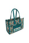 WRANGLER AZTEC CROSSBODY TOTE BAG - TURQUOISE 