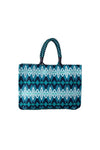 WRANGLER SOUTHWESTERN OVERSIZED TOTE - BLUE 