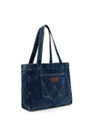 WRANGLER DENIM POCKET TOTE BAG - INDIGO 