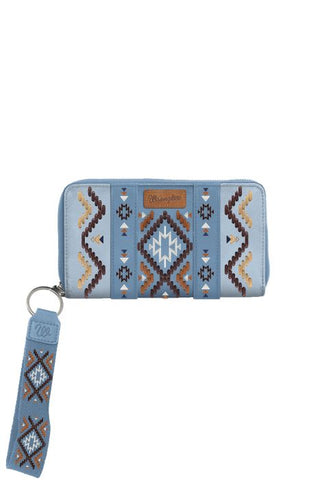 WRANGLER ARIZONA WALLET - BLUE 