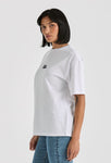 LEE ORIGINALS RELAXED WOMENS TEE - WHITE [SZ:8]