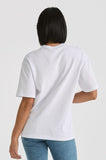 LEE ORIGINALS RELAXED WOMENS TEE - WHITE [SZ:8]