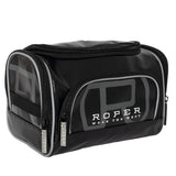 ROPER PVC TOILETRIES BAG - BLACK